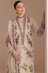 Threads By Alizeh Unstitched 3 Piece Luxury Formals Suit-AF-BDHG-5041-VICTORA