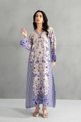 Panache Apparel-Stitched Summer Kaftan-Wild Daisy