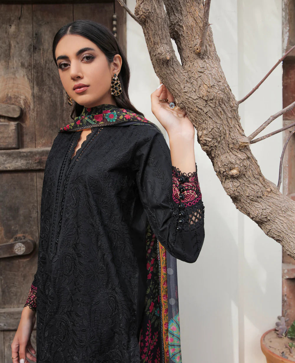 Summer Soiree by Xenia Unstitched 3 Piece Emb Lawn Collection'2023-07-Ellora