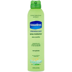 Vaseline Intensive Care Spray Moisturizer Aloe Soothe 6.5Oz