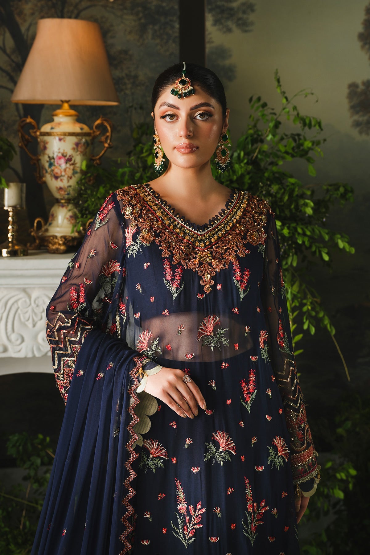 Ayla Paras By Pasha Unstitched 3 Piece Luxury Formals Collection'2024-PR102 : Midnight