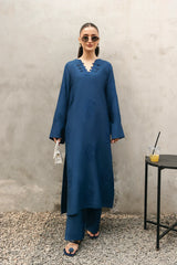Suave By Mannat Clothing Stitched Formals Edit Suit-Nocturne