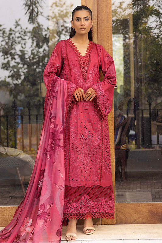 Motifz Unstitched 3 Piece Premium Emb Lawn Drop-01 Collection'2025-5304-Celine