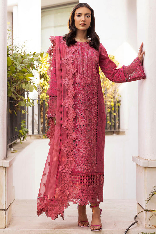 Motifz Unstitched 3 Piece Premium Emb Lawn Drop-01 Collection'2025-5305-Aubrey