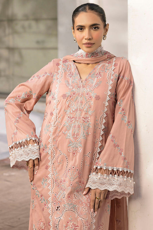 Motifz Unstitched 3 Piece Premium Emb Lawn Drop-01 Collection'2025-5309-Brielle