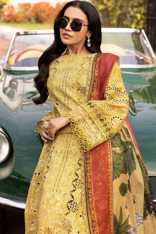 Motifz Unstitched 3 Piece Premium Emb Lawn Drop-01 Collection'2025-5329-Lisette