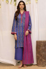 Rang By Motifz Unstitched 3 Piece Printed Lawn 3 Collection'2025-5357-Izaar