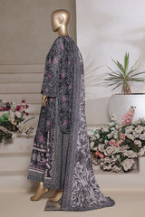 Aashkaar By HZ Stitched 3 Piece Emb Cotton Lawn Vol-07 Collection'2025-LPE-539