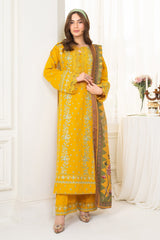Winter Basics by Panache Apparel Stitched Collection-Golden Hour