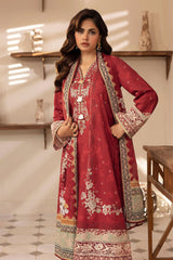 Umang By Motifz Unstitched 3 Piece Digital Printed Emb Lawn 2 Collection'2025-5412-EMINE