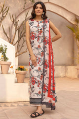 Rang By Motifz Unstitched 3 Piece Digital Printed Lawn Collection'2025-5443-Nora