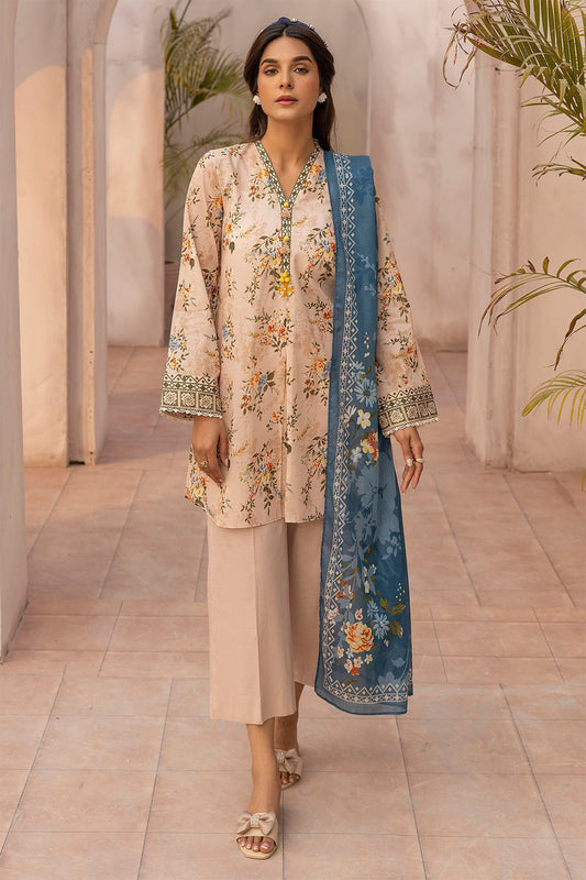 Rang By Motifz Unstitched 3 Piece Digital Printed Lawn Collection'2025-5444-Amaya