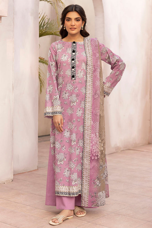 Rang By Motifz Unstitched 3 Piece Digital Printed Lawn Collection'2025-5453-Cherie