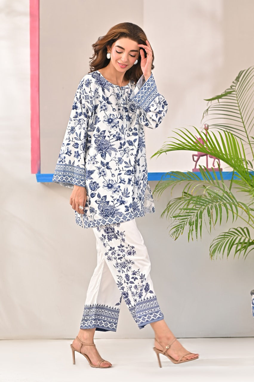 Dhaga Stitched 2 Piece Lawn Collection'2025-Mizal