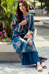 Umang By Motifz Unstitched 3 Piece Digital Printed Emb Lawn 3 Collection'2025-5567-Yara