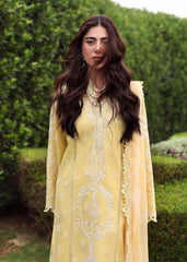 Sardinia Unstitched 3 Piece Emb Lawn Eid Suit-Sunlit Trail