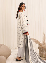Zlooms 3 Pc Yarn Dyed Unstitched Suit - ZL25-C10-03
