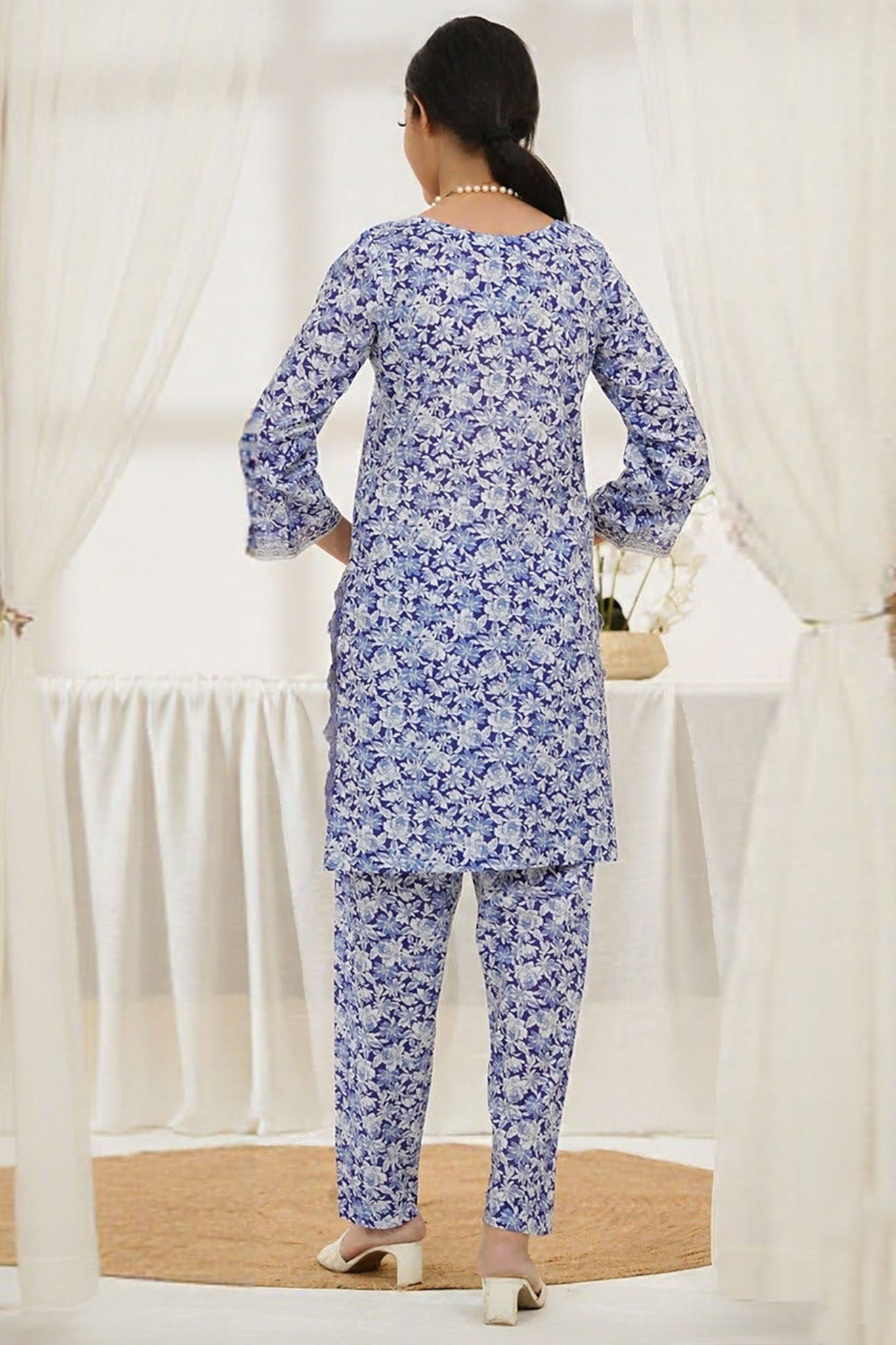 Aizal Stitched Embroidered Co Ords Collection'2025-ACO-560-Purple