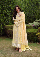 Sardinia Unstitched 3 Piece Emb Lawn Eid Suit-Sunlit Trail