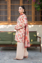 Mah E Noor By Panache Apparel Stitched Collection-Coral Blush
