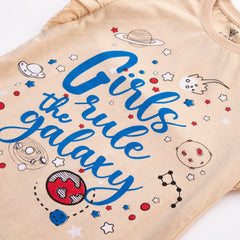 Kjunction Girls H/S T Shirt Code - ( Galaxy )