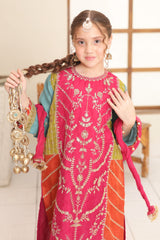 Eid Ki Khushiyan By Shanzey Stitched 3 Piece Kids Formals Suit-SHK-5904