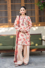 Mah E Noor By Panache Apparel Stitched Collection-Coral Blush