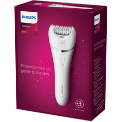 Philips-Epilator Series 8000 Wet & Dry epilator BRE700