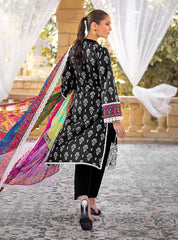 Zainab Chottani Unstitched 3 Piece Eid Luxury Lawn Collection'2023-ZC-05-A