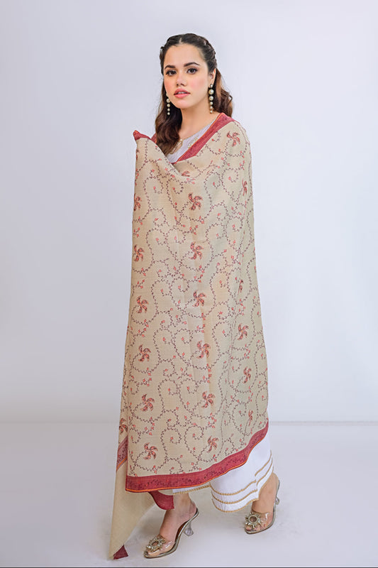 Ayla Studio EMBROIDERED PASHMINA SHAWL - ARIA