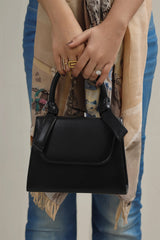 Fineur - Handbag Fineur Mini Prism  - Black