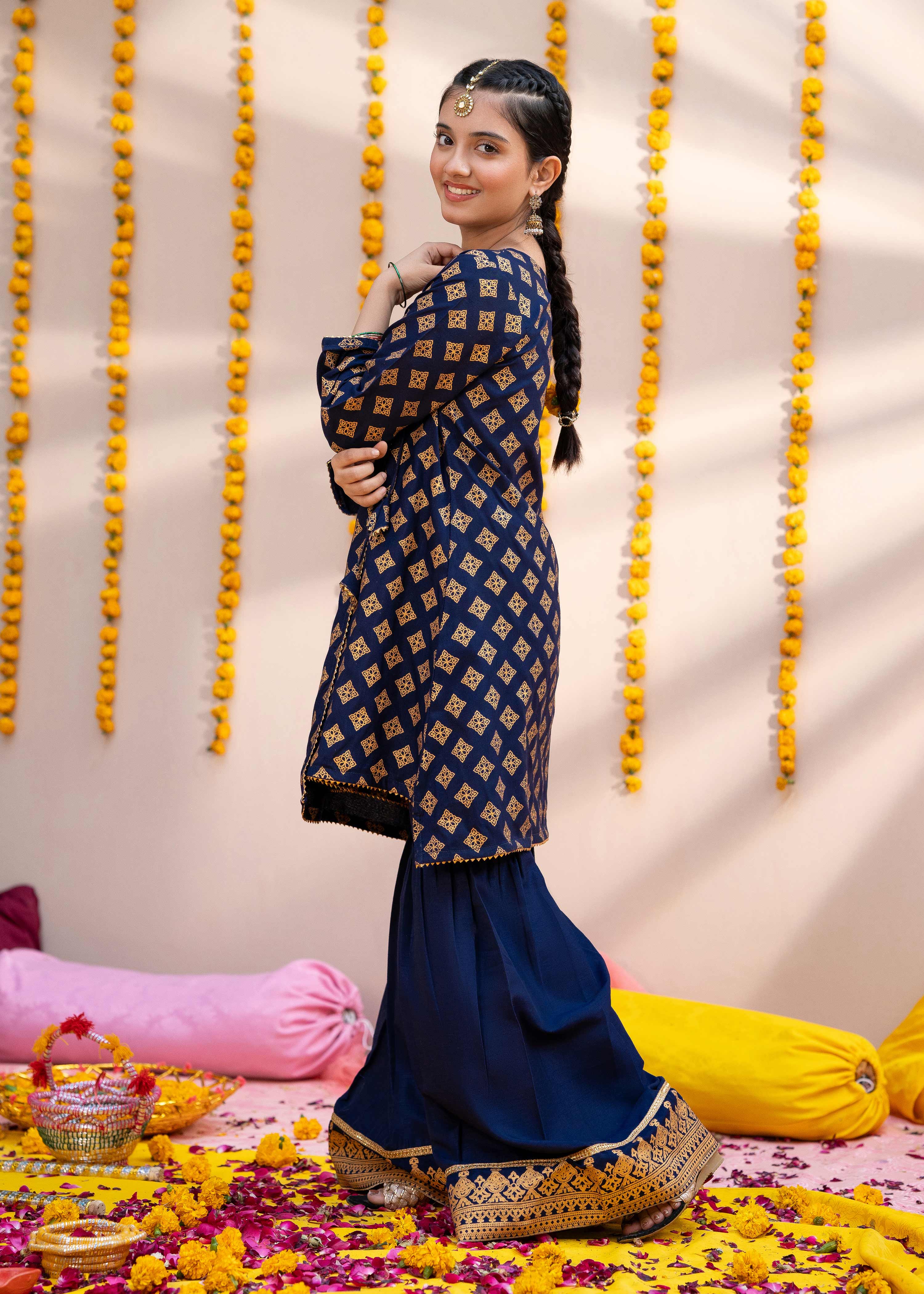 Modest Stitched 3 Piece Kids Formals Collection'2024-Neelum