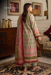 Asim Jofa Aira & Asra Pret Ajiwp-08 Embroidered Karandi Stitched 3 Pcs