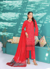Doctori By Dr Haris Unstitched 3 Piece Lawn Suit-DOC-003