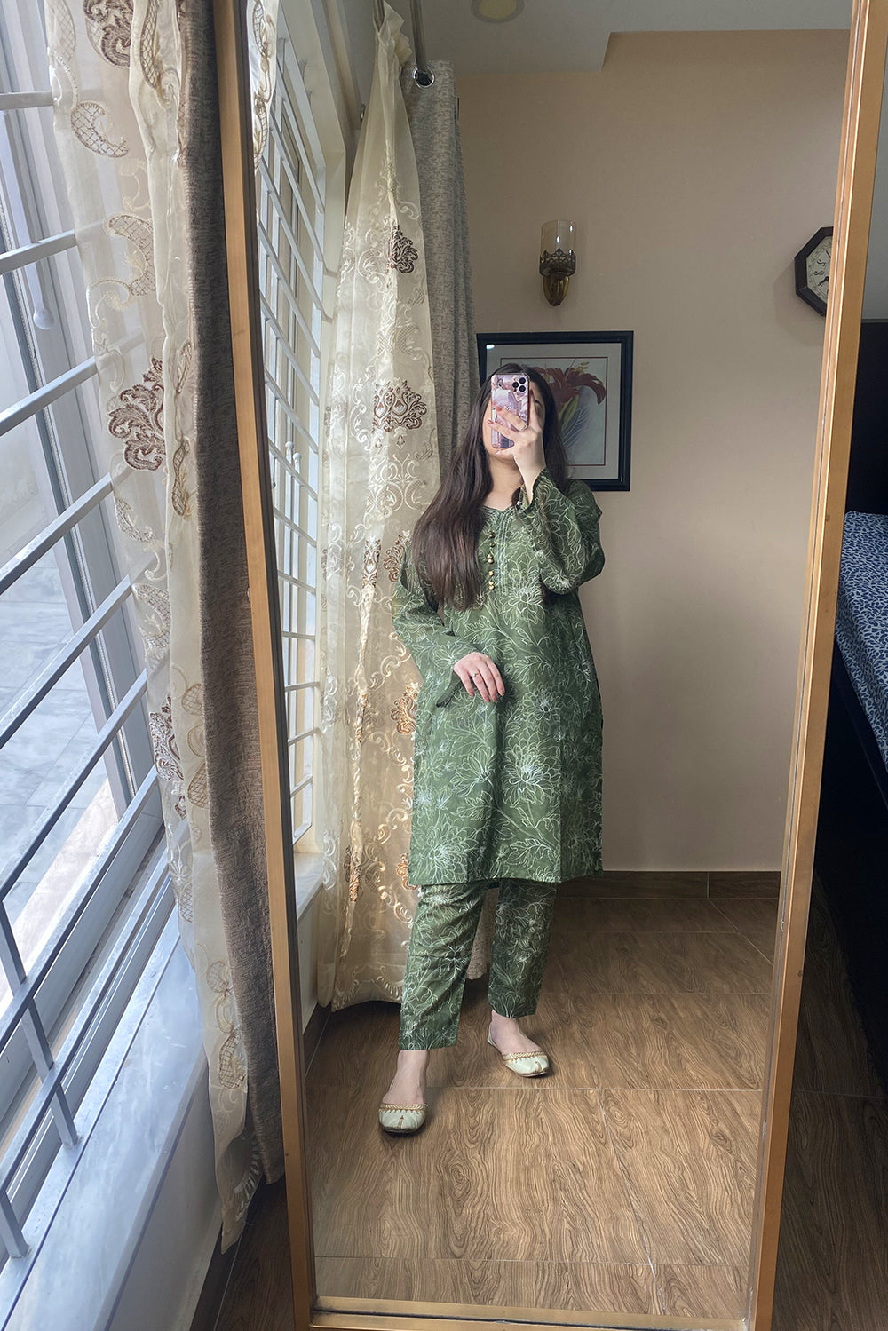 Aqs N Man 2PC Matching Separates Lawn Suit | AM-009