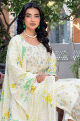 Rut Rang By Riaz Arts Unstitched 3 Piece Digital Print Emb Suit-D-05