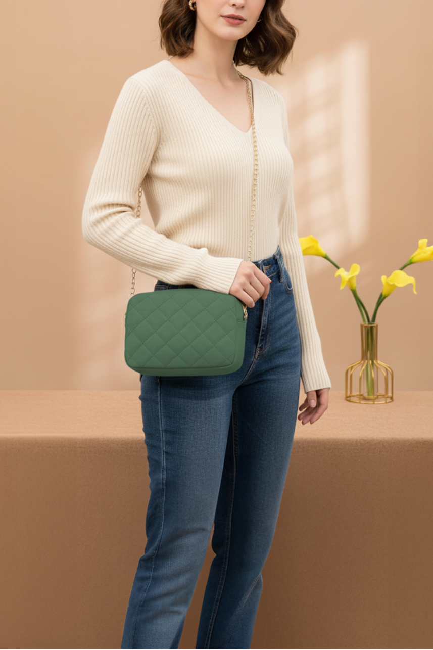 Green Crossbody Women Bags & Purses Pakistan