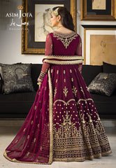 Asim Jofa Designers Limited Edition Ajvyd-04 Embroidered Stitched 3 Pcs