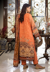 Asim Jofa Aira & Asra Pret Ajiwp-09 Printed Khaddar Stitched 3 Pcs
