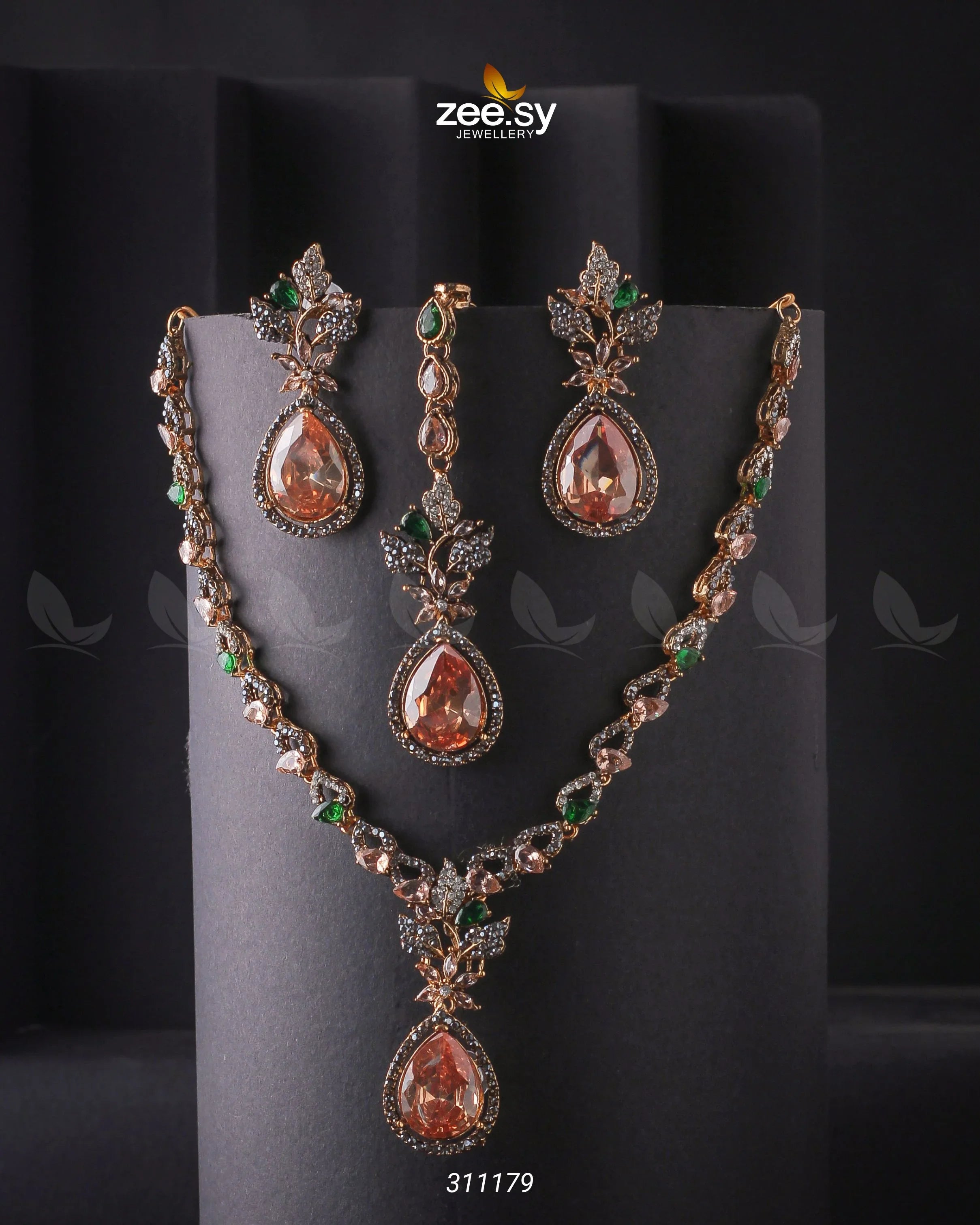 Opal Necklace Set - Zeesy Jewellery
