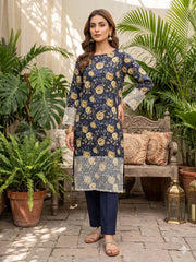 GENZ By Dr Haris Unstitched 2 Piece Lawn Suit-GEN-006