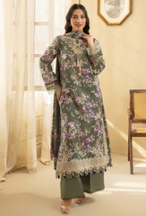 Senora By Humdum Stitched 3 Piece Emb Printed Lawn Collection'2025-D-06