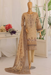 TABEER By Dr Haris Unstitched 3 Piece Lawn Suit-TAB-005