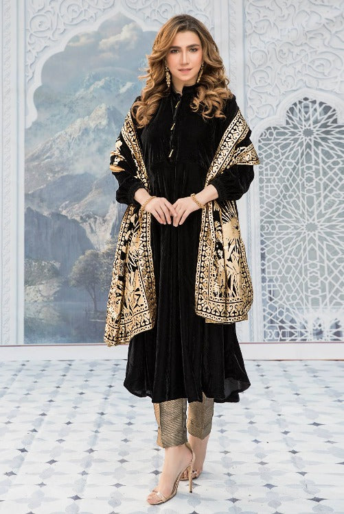 Panache Apparel Stitched Shirt Collection-Prestige Black