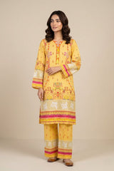 Amna Ali Nawaz Stitched 2 Piece-Fusion Set Long - 5020