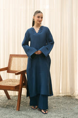 Suave By Mannat Clothing Stitched Formals Edit Suit-Nocturne