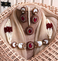 Made For Her Elite Pearly Choker Set - KAHD1089