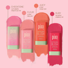 Pixi by Petra On-the-Glow Blush - Ruby - 0.6oz