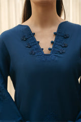 Suave By Mannat Clothing Stitched Formals Edit Suit-Nocturne