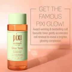 Pixi Skintreats Glow Tonic 5% Glycolic Acid Exfoliating Toner - 100ml